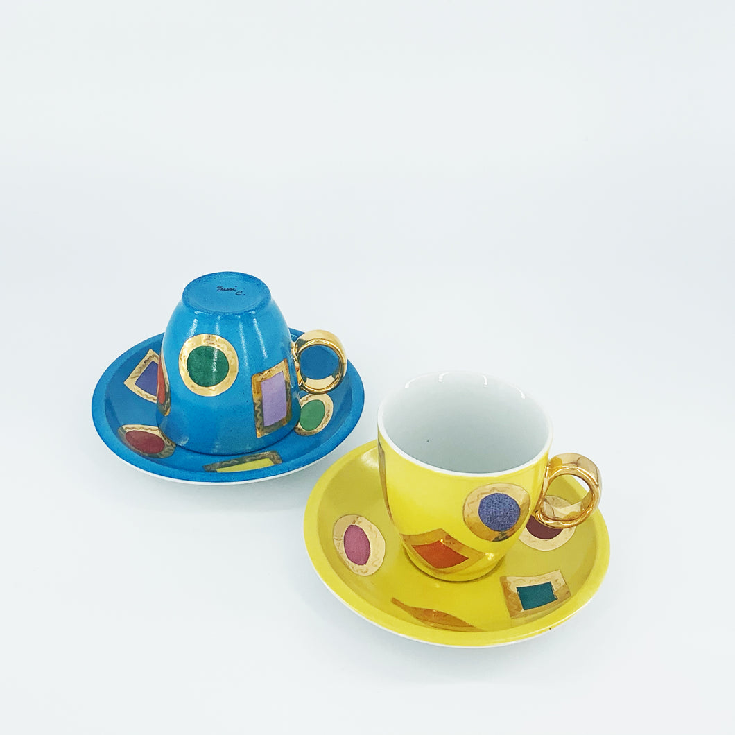 Set 2 tazze caffè americano serie COLORS AND GOLD – Con Gusto - Your  comfort food
